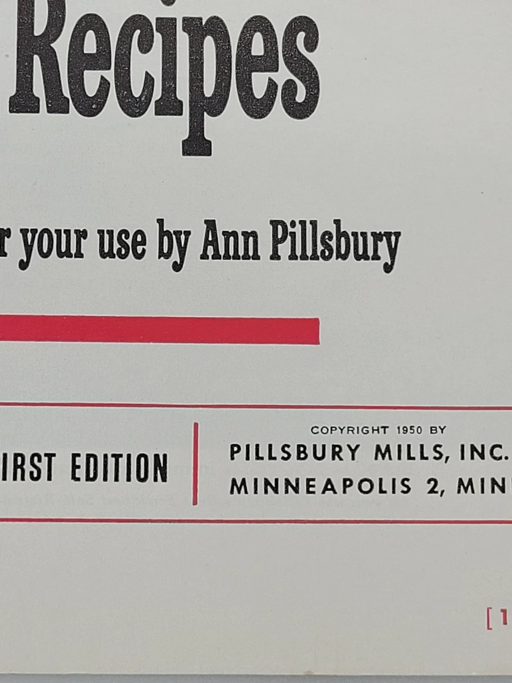 1st Edition Pillsbury's 100 Prize Winning Recipes Contest Paperback Ephemera